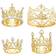 Jetec Crown Mini Tiara Cake Decoration