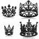 Jetec Crown Mini Tiara Cake Decoration