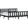 vidaXL Solid Sengeramme 200x200cm