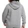Nike Kid's Sportswear Club Fleece Full-Zip Hoodie - Carbon Heather/White