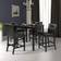 Counter Height Dining Set 35x35" 5