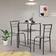 FDW Compact Space Dining Set 3