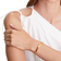 Tory Burch Miller Stud Hinge Bracelet - Silver