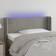 vidaXL Classic LED Sengegavl 88x93cm