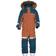 Didriksons Bjärven Kid's Coverall - Acorn Brown (504579-524)