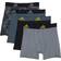 adidas Boy's Sport Performance Graphic Boxer Briefs 4-pack