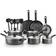 T-fal Initiatives Cookware Set with lid 18 Parts