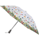 Totes InBrella Reverse Close Folding Umbrella - Flower Garden