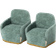 Maileg Chair Mouse 2 Pack