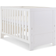 OBaby Nika Cot Bed White Wash 36.2x56.9"