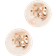 Tory Burch Stud Earrings - Rose Gold/Pearl