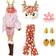 Mattel Barbie Cutie Reveal Deer Plush Doll with 10 Surprises