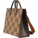 Gucci Jumbo GG Tote Bag - Camel/Ebony