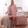 Sienna Oversized Ultra Soft Plush Hoodie Filt Svart, Rosa, Röd, Blå, Grå, Beige, Silver