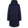 Object Quilted Hooded Coat - Sky Captain