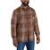 Carhartt Men's Relaxed Fit Heavyweight Flannel Sherpa-Lined Shirt - Burnt Sienna