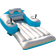 PoolCandy Splash Runner Motorized Pool Lounger