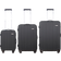 Cavalet Rhodos Suitcase Set of 3 - Black