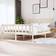vidaXL 3101168 Bed Frame without Mattress Natural Sengeramme 186x205.5cm
