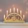 The Christmas Workshop 70780 Natural Wood Candle Bridge 38cm