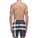 Burberry Exaggerated Check Drawcord Swim Shorts - Carbon Blue