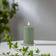 Star Trading Flamme Stripe LED Candle 5.9"