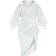 PrettyLittleThing Balloon Sleeve Gathered Skirt Midi Shirt Dress - White