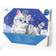 Diamond Dotz Kitten in the Snow with Frame