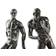 Dkd Home Decor Men Figurine 26cm 2pcs