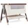 Tutti Bambini CoZee Luxe Bedside Crib 21.3x36.2"