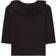 A Happy Brand T-shirt with Ruffle Collar - Black