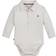 Tommy Hilfiger Baby Rib Collar Body L/S - Ancient White (KN0KN01575-YBH)