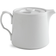 Royal Copenhagen Hvid Riflet Tekande 0.75L