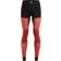 Aclima Women's Woolnet Hiking Longs - Jet Black/Poinciana/Capulet