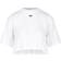 Off-White Off Stamp Ribbed Cropped Tee - White