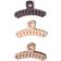 Kitsch Chain Claw Clip 3-pack