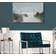 Graham & Brown Shore Stroll LED White/Green Wall Decor 90x60cm