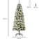 Homcom Prelit Artificial Snow Flocked Christmas Tree 120cm