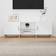 vidaXL Engineered Wood White TV Bench 150x50cm