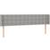 vidaXL LED Sengegavl 203cm