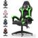 Bigzzia Computer Gaming Office Chair Black/Green