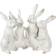 Creative Co-Op Bunny Rabbit Quartet Prydnadsfigur 20.5cm