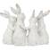 Creative Co-Op Bunny Rabbit Quartet Prydnadsfigur 20.5cm