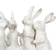 Creative Co-Op Bunny Rabbit Quartet Figurine 20.5cm