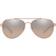 Tory Burch 57mm Aviator Rose Gold/Gradient