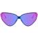 Balenciaga BB0191S Cat Eye Sunglasses - Couleur de Lentille Noir