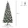 Homcom Artificial Xmas Pencil Christmas Tree 182.9cm