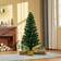 Homcom Pre-Lit Fibre Optic Artificial Christmas Tree 152.4cm