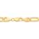 Welry Figaro Chain Necklace 7mm - Gold