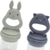 Konges Sløjd Fruit Feeding Pacifier Bunny 2 pack Onyx